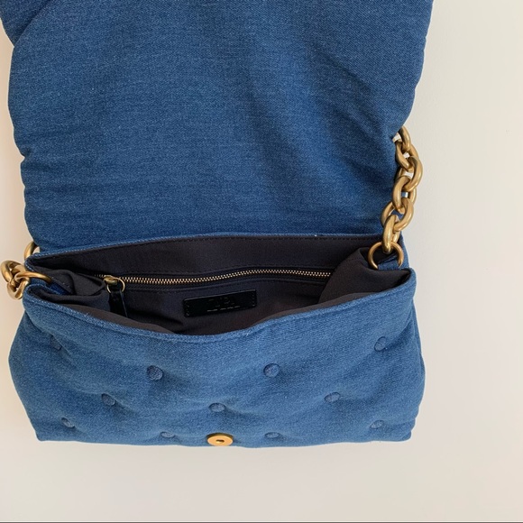 Baguette bag with gold chain - Picture 5 of 5